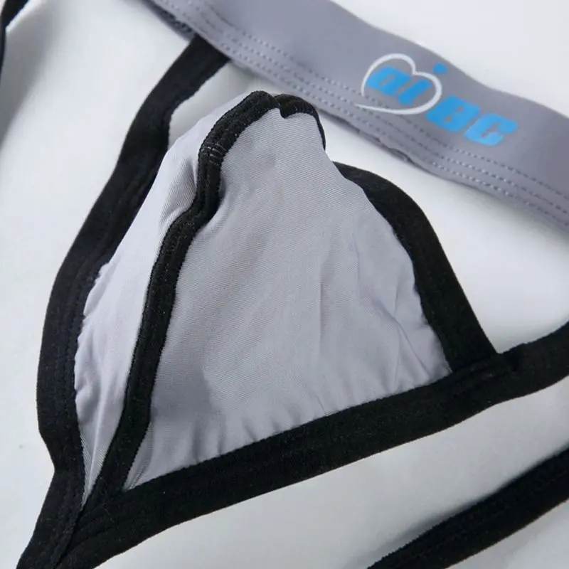 Мужские стринги стрейч нейлоновые двойные вентиляция дышащие персональный