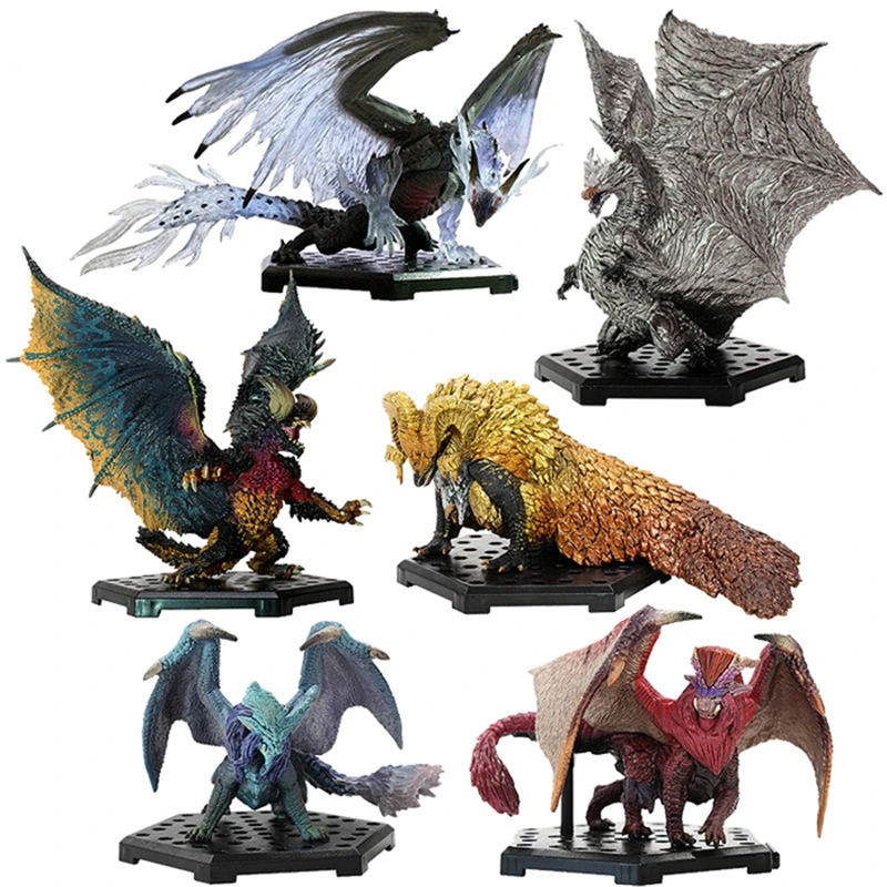 Новое поступление Япония Фигурки Игрушка Монстр Охотник Коллекция Модель Кукла