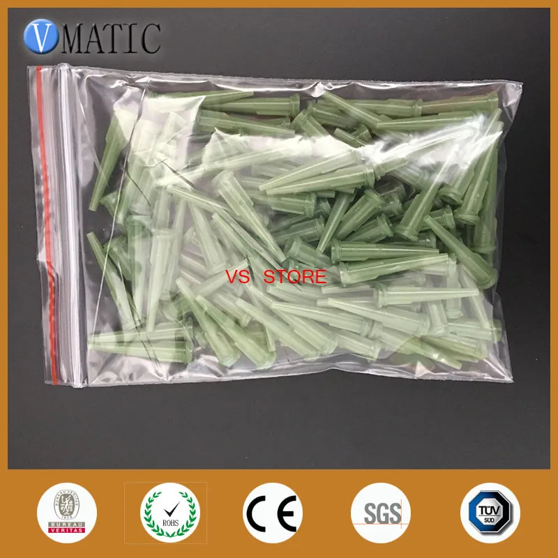 Free Shipping Quality 100Pcs 14G TT Plastic Tapered Dispensing Needle Tips Olive Color|needle weaving|needle roller bearing cageneedle file |