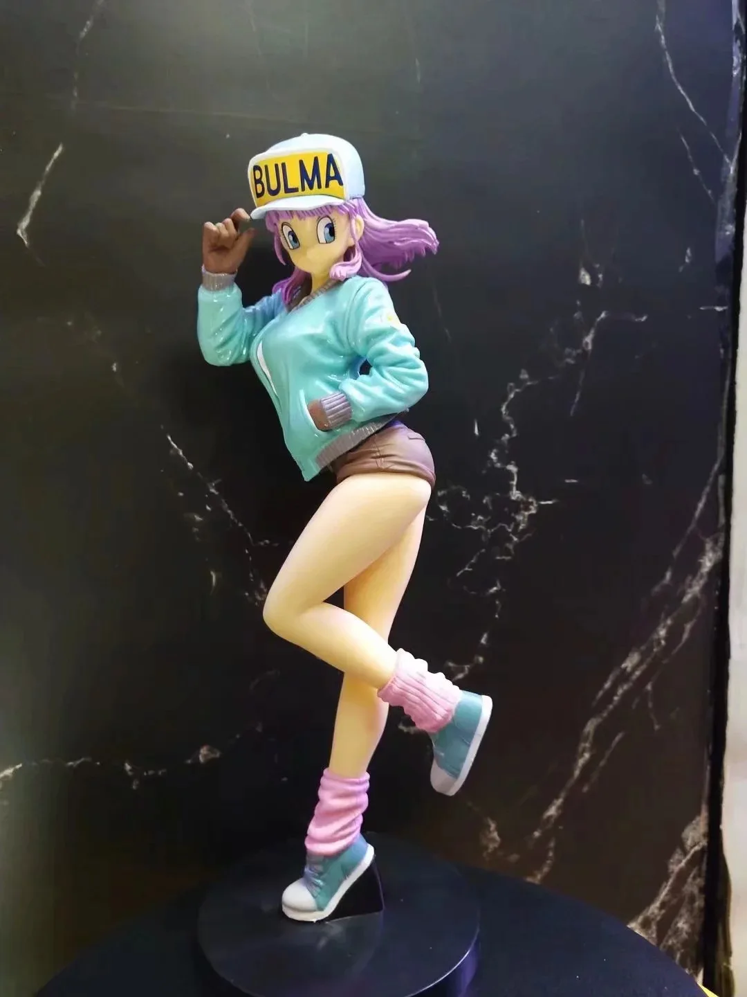 Аниме Жемчуг дракона Bulma красные Синие Одежда Броня боевой версии Ver Dragon Ball