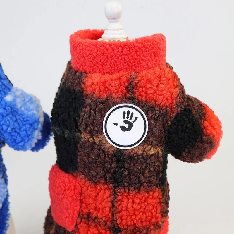 

Pet Fashionable Warm Cashmere Dog Clothes Tops For Autumn And Winter, Small And Medium Dogs Cute Dog Clothes