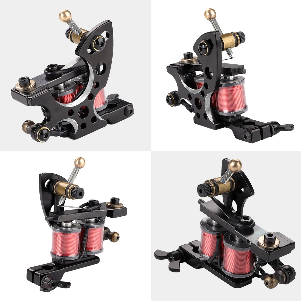 Комплекты для тату машинки 1 катушка пистолет 5 цветов пигментные чернила блок