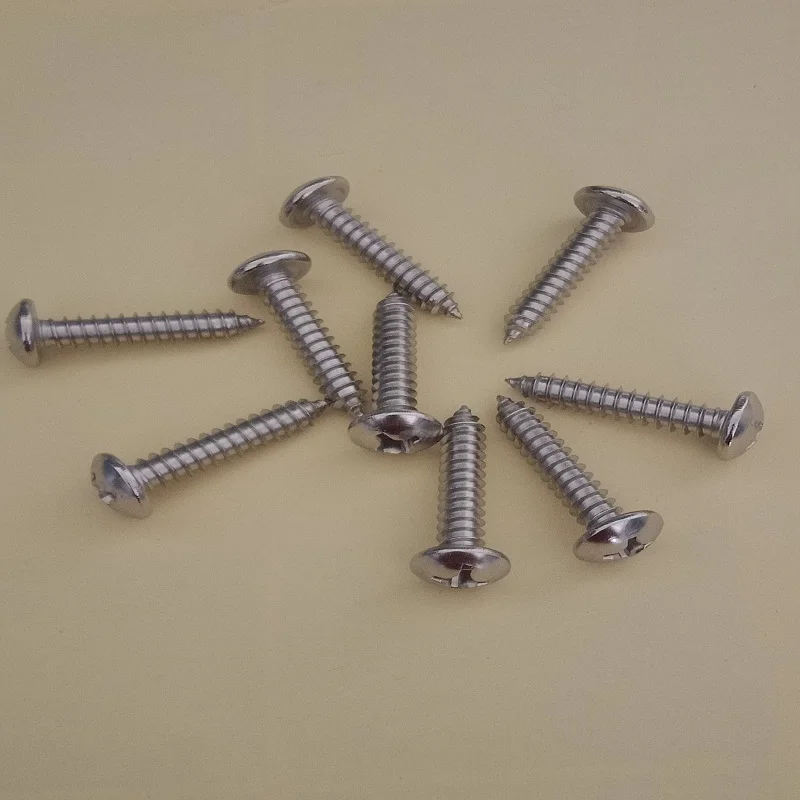 304 нержавеющая сталь круглые саморезы шурупы деревянные шурупы/поперечная