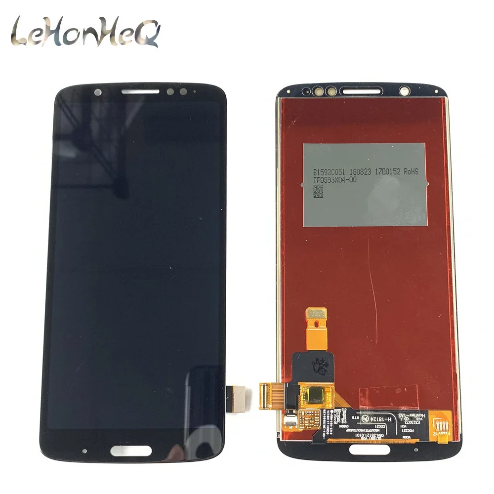 10 шт./лот ЖК-дисплей для Motorola MOTO G6 Plus + XT1926 XT1926-5 XT1926-8 сенсорный экран дигитайзер
