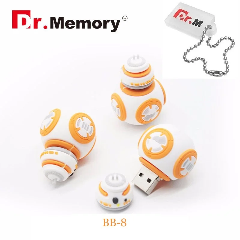 Подарок+ Звездные войны USB флеш-накопитель 64 ГБ 32 ГБ R2D2 флеш-накопитель 128 ГБ Дарт Вейдер флеш-накопитель 16 ГБ 8 ГБ 4 ГБ USB карта памяти - Цвет: M9