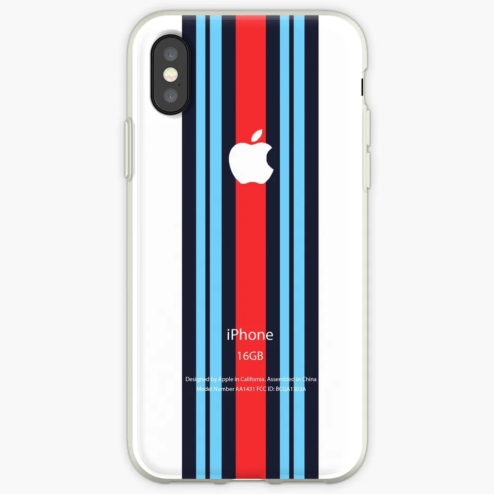 Гонки мартини чехол для iPhone X XS Max XR чехол для iPhone 8, 7, 6, 6S Plus, мягкий силиконовый прозрачный