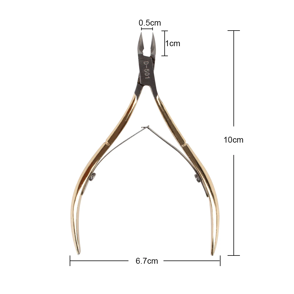 LadyMisty ножницы для кутикулы из нержавеющей стали инструменты маникюра и педикюра