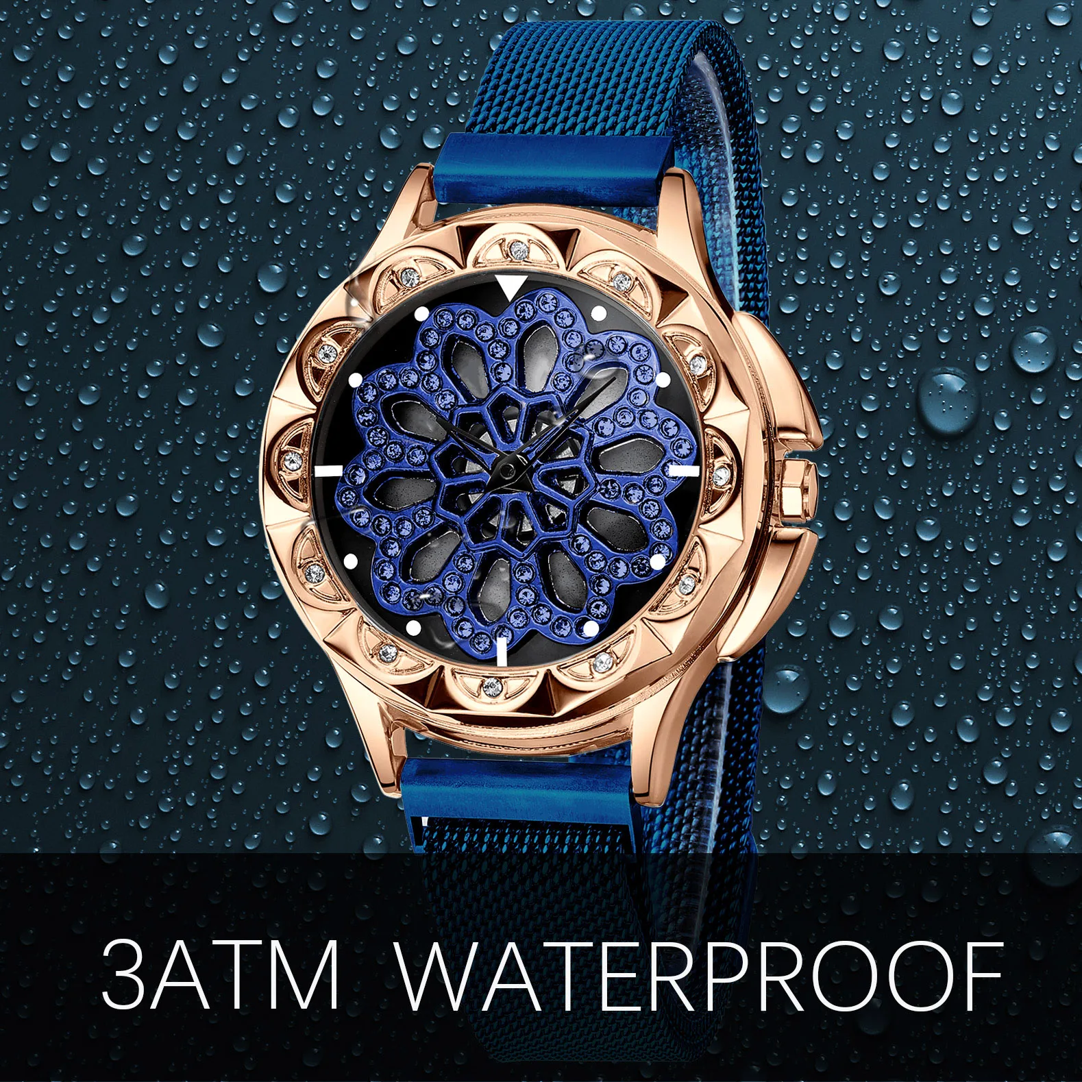 Оптовая продажа цена чиво Топ часы для женщин модное платье 3ATM Водонепроницаемая