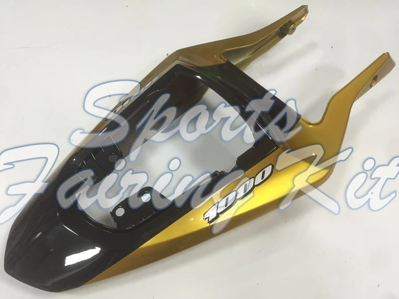 Обтекатель для GSXR 1000 2003 2004 K3 черный золотой бодикон боди Suzuki GSXR1000 04|Полные