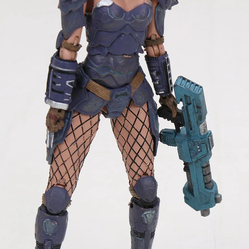 NECA серия Хищник Чужой против Хищника Machiko Noguchi Hornhead хищник, чужой с яйцами ПВХ фигурка Коллекционная модель