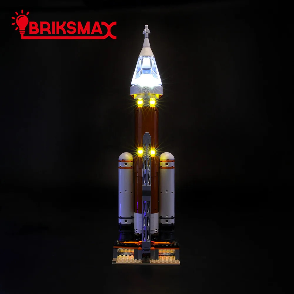 BriksMax светодиодный светильник для 60228 городской серии Deep Space Rocket and launch control строительные блоки(не включая модель