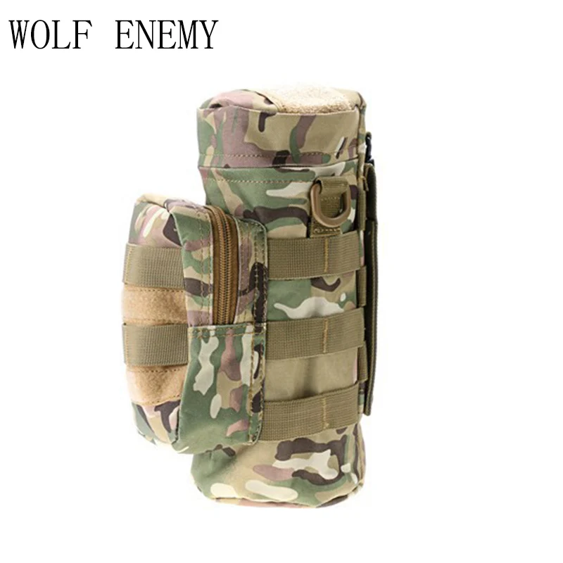 Уличная сумка для бутылки с водой Molle тактическая чайника поясная фанатов армии