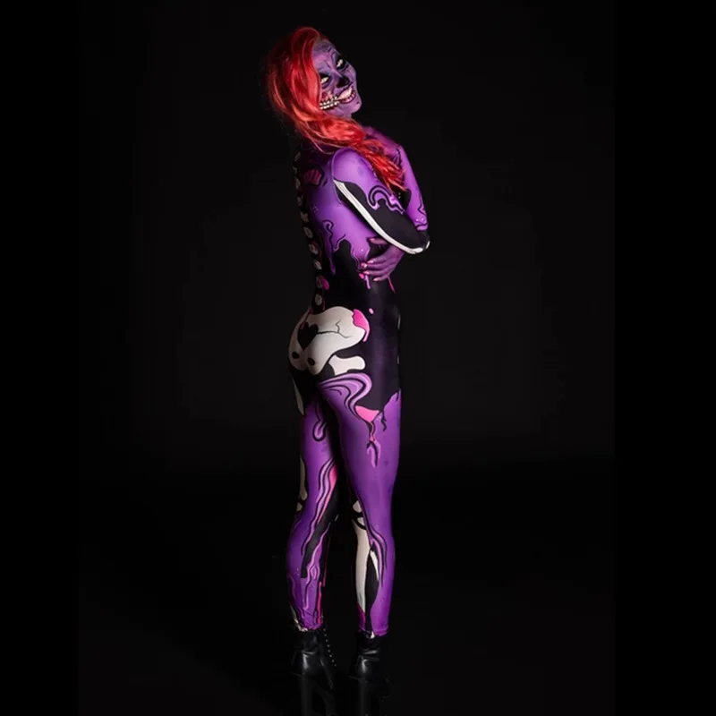 Костюм на Хэллоуин сексуальный комбинезон женский KALENMOS вечерние косплей