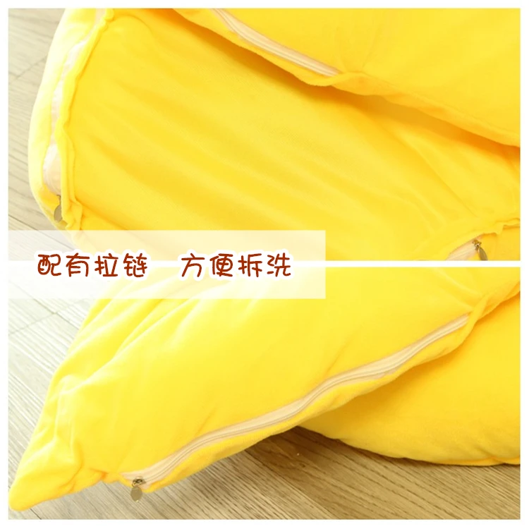

Banana Warm Novelty Cat Beds Mats Washable Princess Winter Cushion Cat Bed Sleeping Plush Camas De Gatos Pet Supplies OO50MW