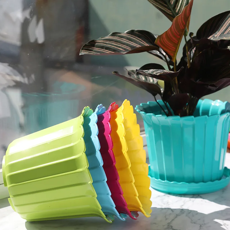 1 шт лепестки цветочный горшок украшения смолы бытовой Пластик