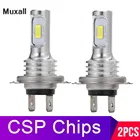 Muxall Led CSP Mini H4 H7 H8 H9 H11 6000 лм 80 Вт 9005 к Автомобильные светодиодные передние фары s белые противотуманные лампы 9006 HB3 HB4 противотуманные фары