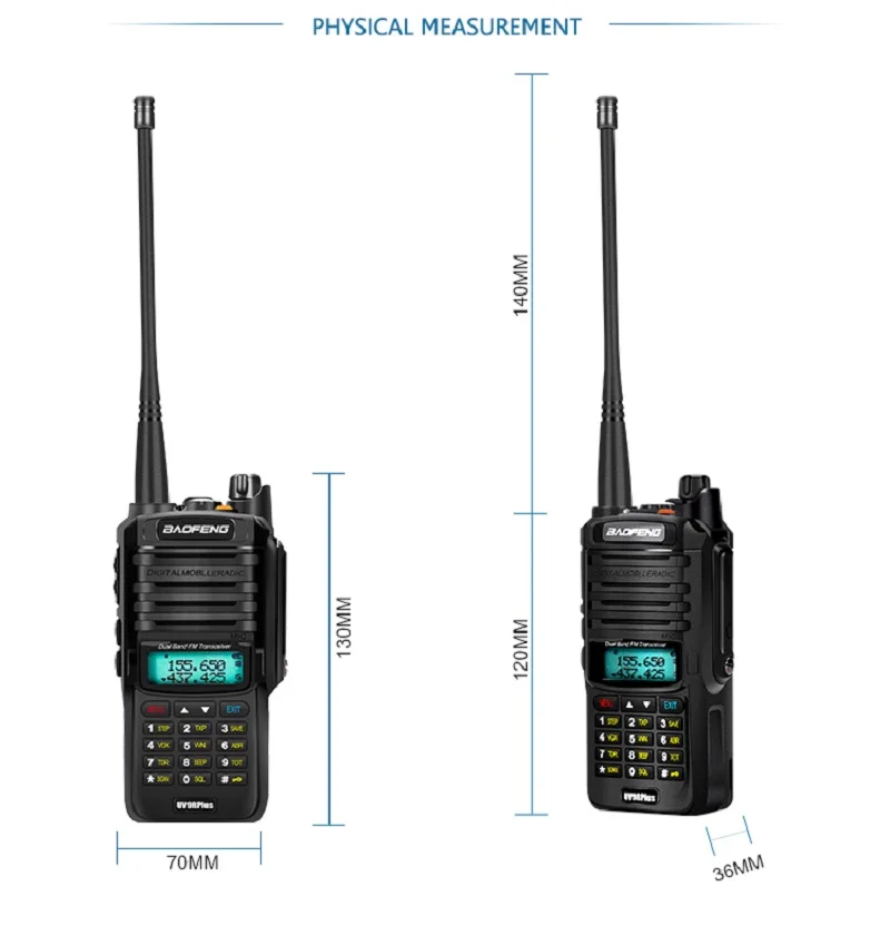 2022 new baofeng UV-9R plus uv-9R and A58 Upgrade version VHF UHF portable cb radio comunicador Waterproof baofeng walkie talkie
