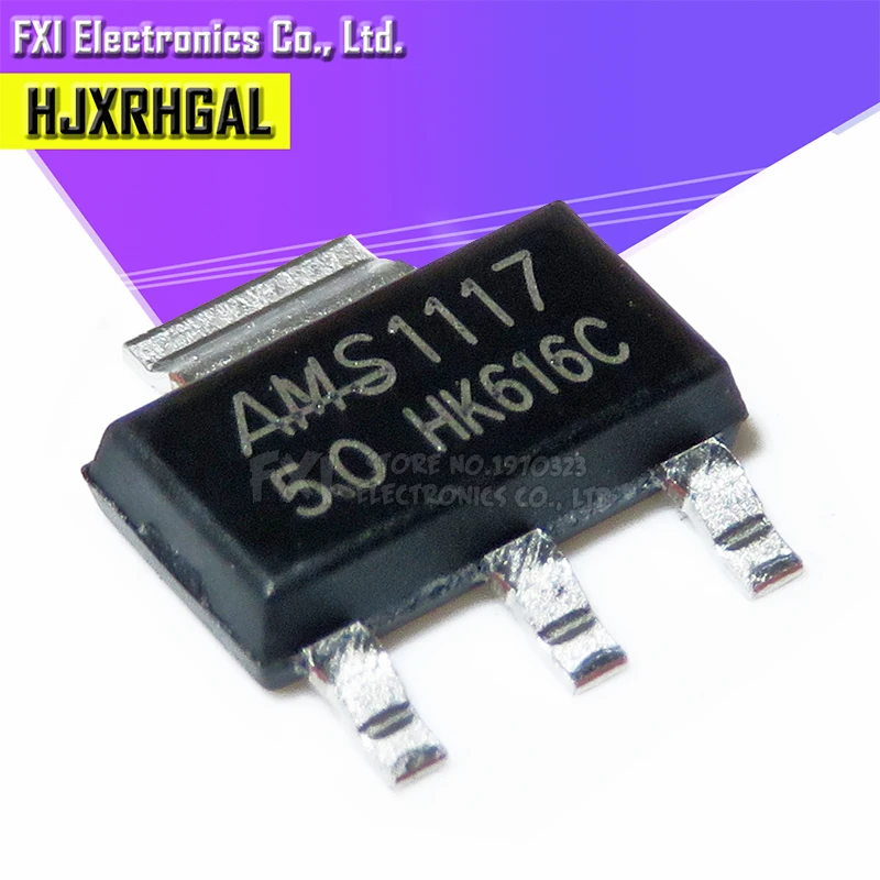 50 шт AMS1117 5.0 5V SOT223 SMD новый оригинальный| |