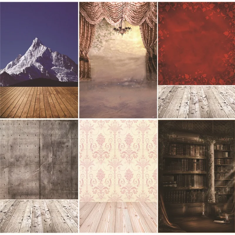 

ZHISUXI Vinyl Custom Photography Backdrops Prop Wooden Planks Photography Background #TR-03