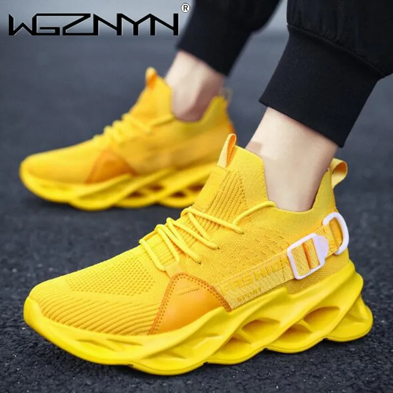 

NEW Outdoor Sneakers Men Mesh Breathable Sport Shoes Unisex Light Soft Thick Sole Hole Couple Shoes Athletic Sneaker Women Shoes