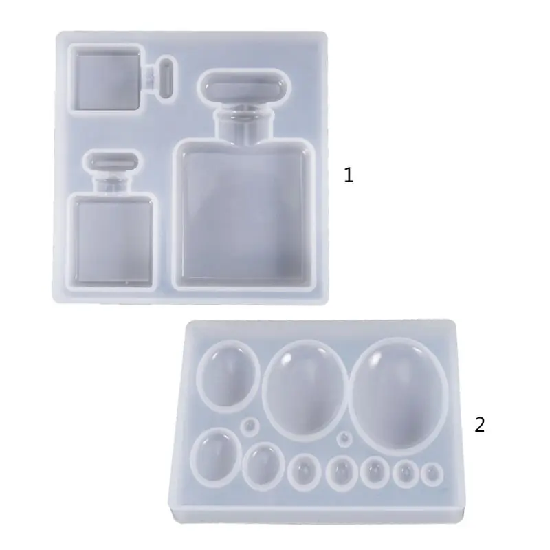 

Флакон для духов, клейкая форма для драгоценных камней, сделай сам, кристалл, эпоксидный клей, ремесла, украшения, подвески, силиконовые форм...