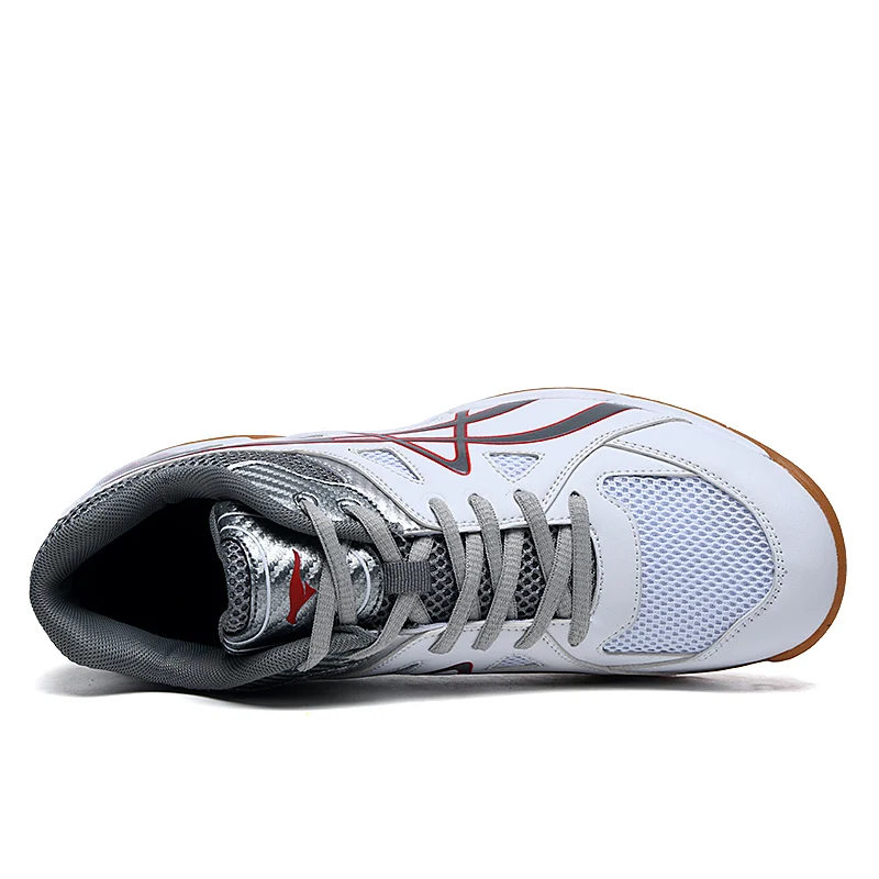 New Men Women Professional Badminton Shoes Breathable Mesh Badminton Sneakers Light Weight Volleyball Shoes Tennis Sneakers