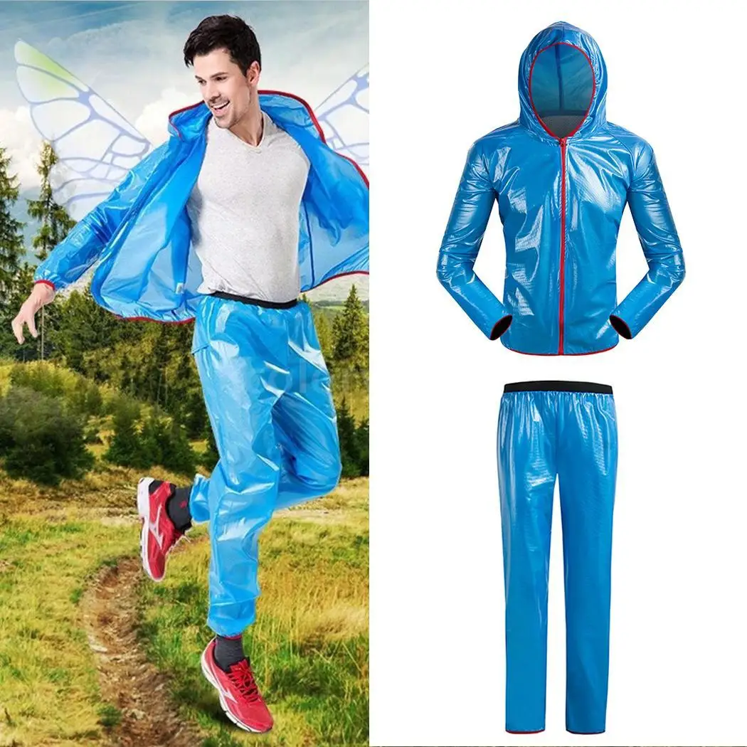 Мужской Водонепроницаемый Воздухопроницаемый плащ с капюшоном в стиле пэчворк