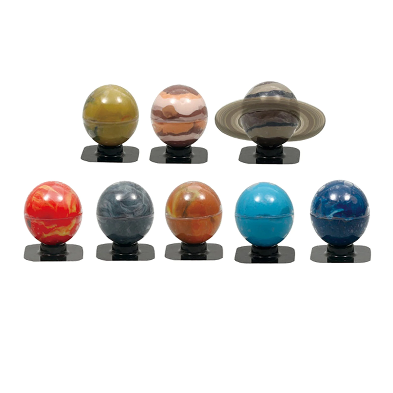 

9 Planet Solar System DIY Toys Clay Crafts Edcuational Science Projects Building Kits