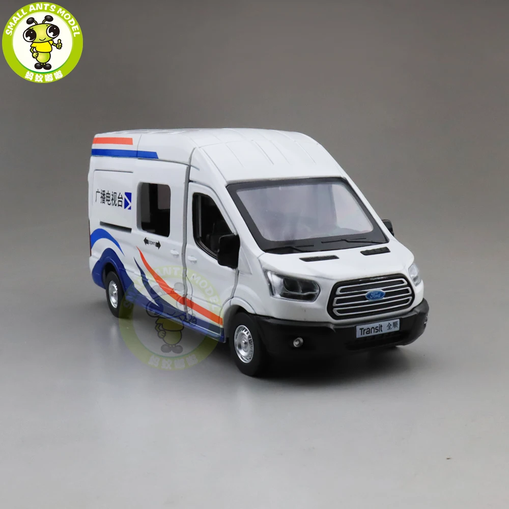 1/35 Ford Transit Van Cargo MPV литая модель автомобиля игрушки для детей Подарки для мальчиков и девочек
