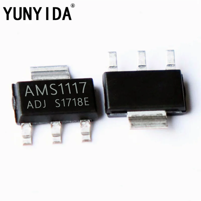20 штук AMS1117 3.3V СОТ 223 1.2V 1.5V 2.5V 1.8V ADJ 5.0V|sot-223| |