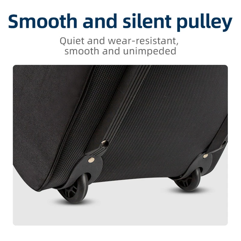 Golf Travel Bag Aviation with Wheels Large Capacity Club Cover Foldable Lightweight Nylon Airplane Travelling Ball Bags New
