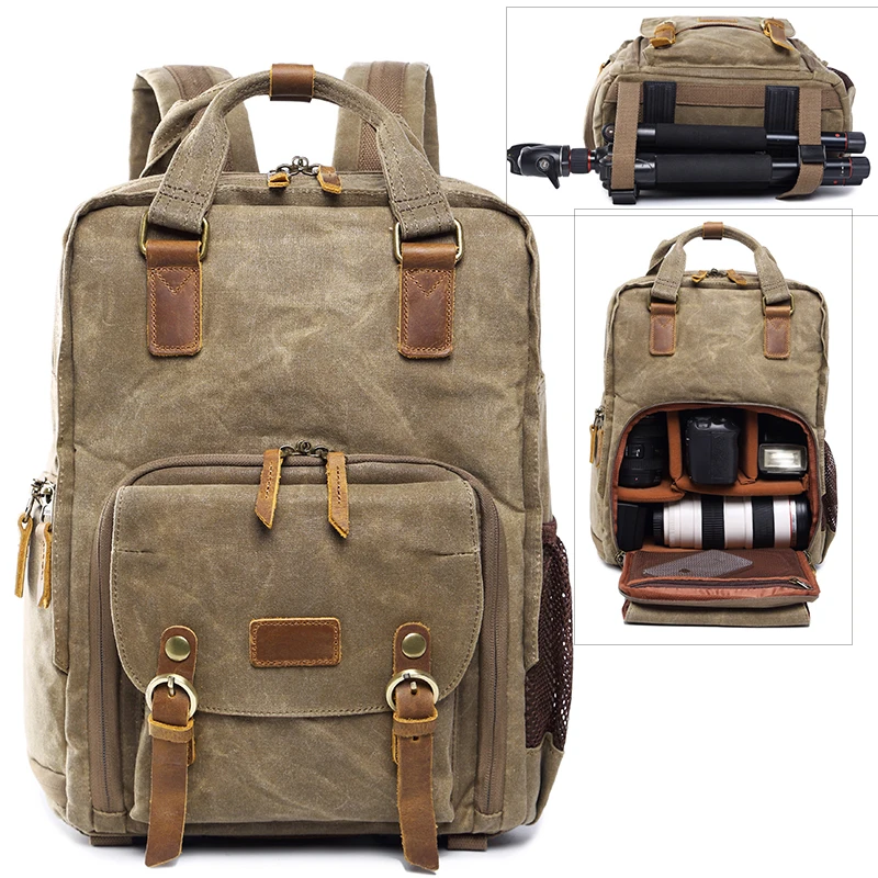 

DSLR Camera Backpack for Nikon Sony Canon Photography Equipment Shockproof Water-resistant Shoulder Bag for Outdoor Travel