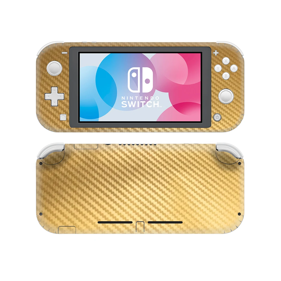 Стильная виниловая наклейка из углеродного волокна для Nintendo Switch Lite NSL защитная