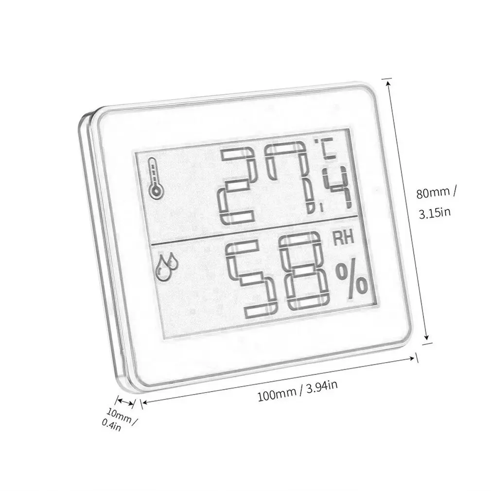 

Household thermometer and hygrometer 30.5027 Hygrometer Ultra Flat digital Thermometer Highs and lows temperature