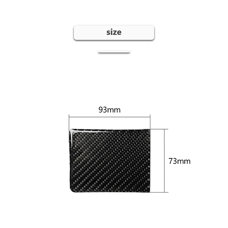 

For LEXUS IS250 300 350 2006-2012 Water Cup Holder Panel Cover Decoration Carbon Fiber Stickers Interior Car Accessories