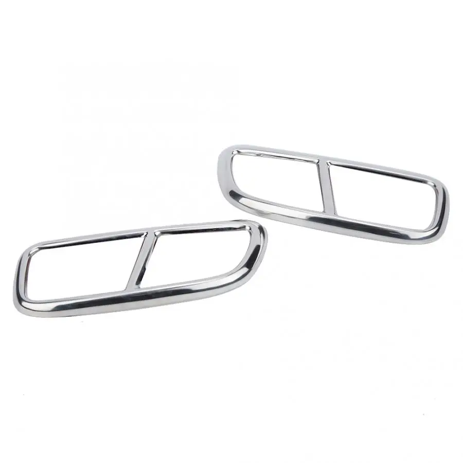 2 шт. накладка из алюминиевого сплава 4 выхлопных глушителя | Автомобили и