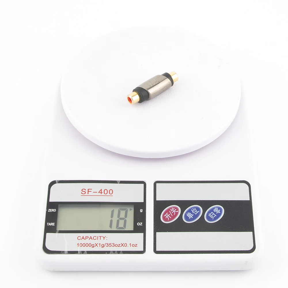 Оригинальный переходник Монстр медь RCA AV Аудио Видео разъем гнездо встроенный