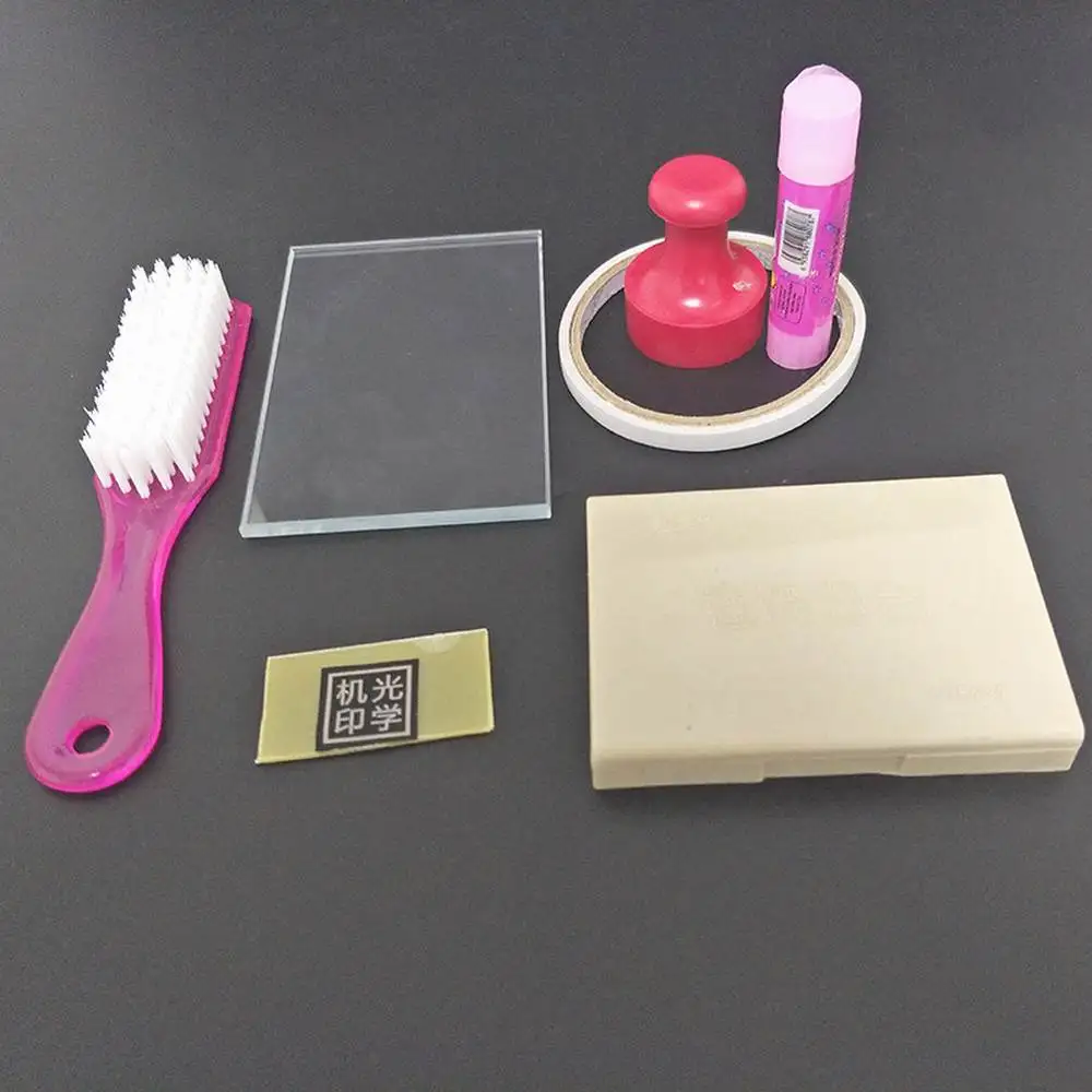 Машина для изготовления резиновых штампов DIY фотополимерный пластинчатый блок