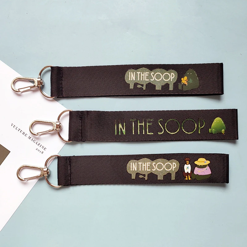 

KPOP Bangtan Boys Phone Strap In The Soop Letter Logo Printing Phone Pendant Bag Accessories JIMIN JIN RM Jungkook Fans Gifts L2