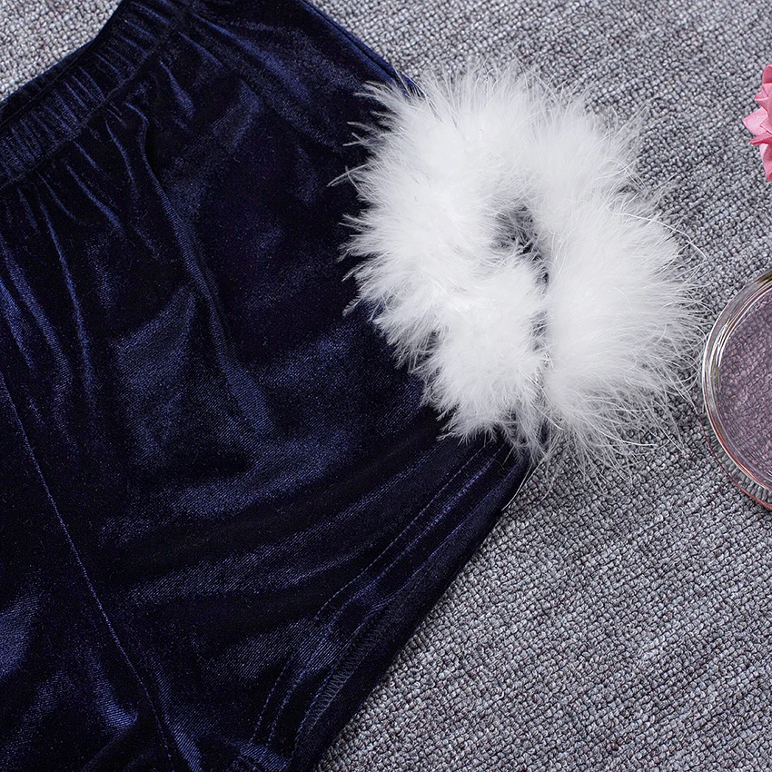 Suphis перо сексуальный V образным вырезом без рукавов укороченный топ топики для