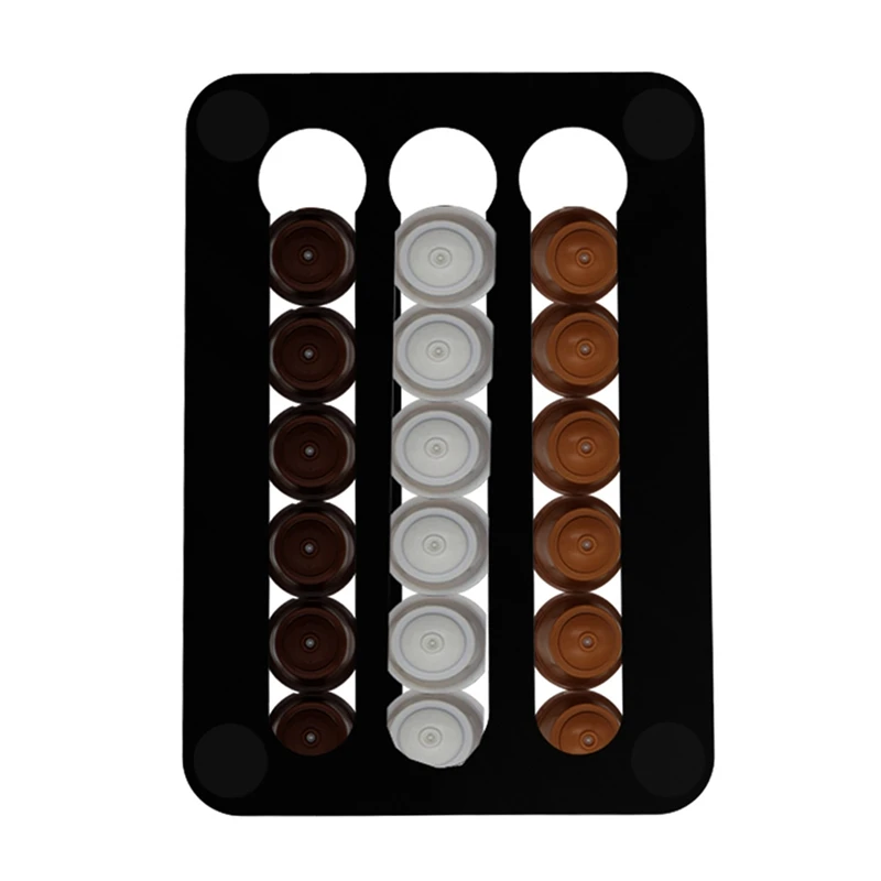 

Coffee Capsule Holder Stander for Dolc Gusto Capsule Storage Rack Wall Storage Bracket Can Accommodate 18