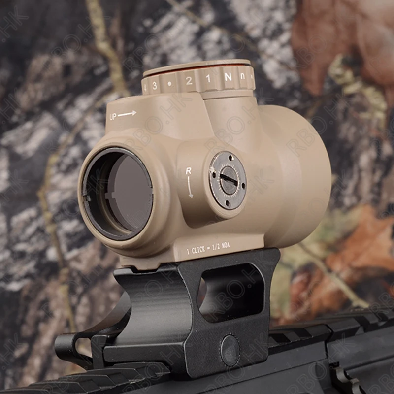 Тактический Trijicon MRO стиль 1x Красная точка прицел Высокая база Пикатинни