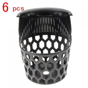 6 x пластиковая паутина стол для бильярда для пула карманов бильярдный стол Снукер настольная игра, бильярд деталей бильярдный внутренний спортивный аксессуар черный