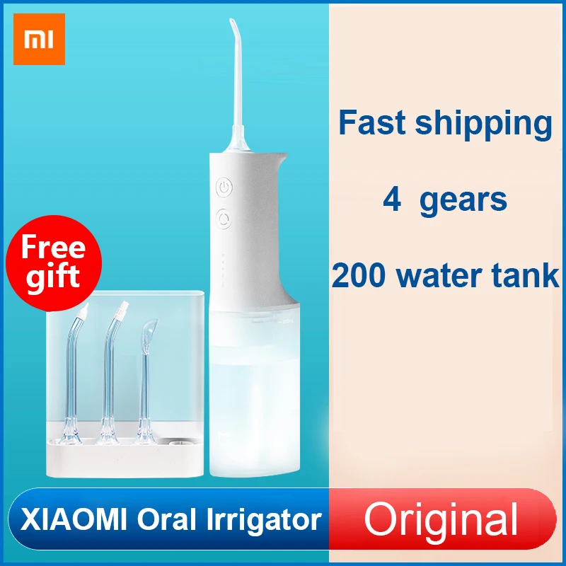 Электрический ирригатор полости рта Xiaomi Mijia беспроводной USB Перезаряжаемый