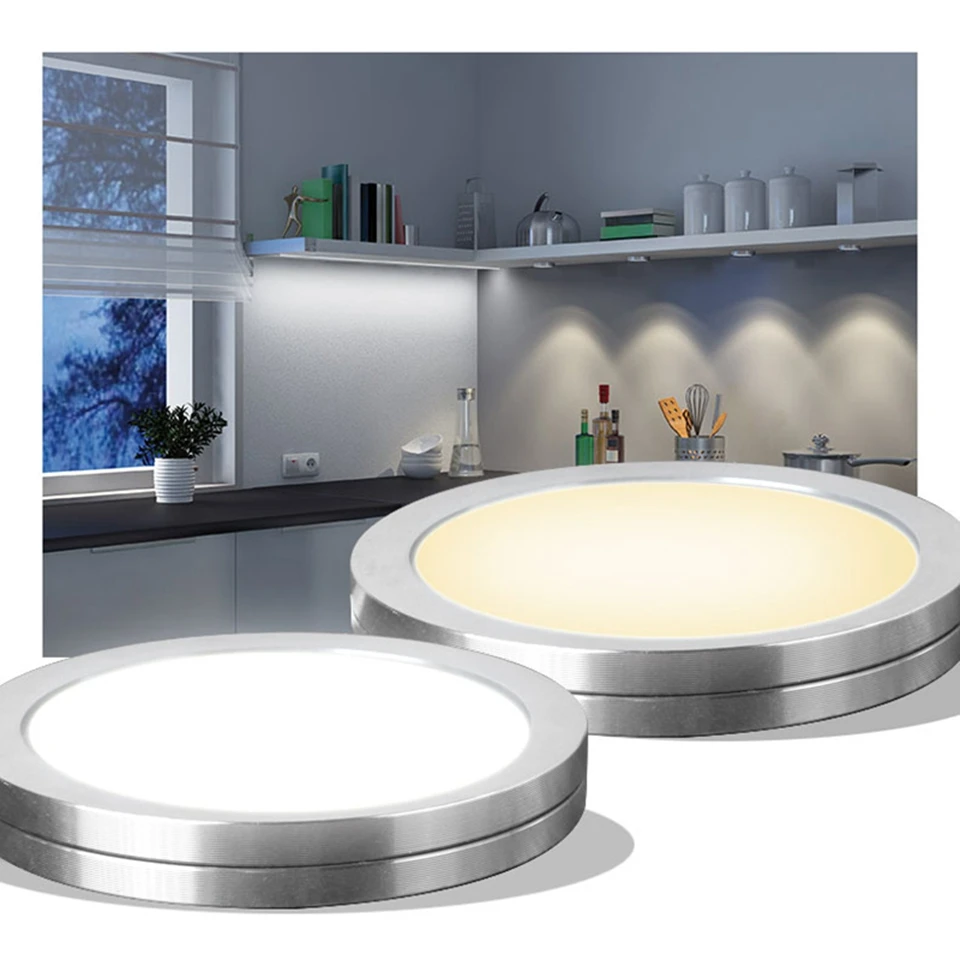 Светодиодный светильник для шкафа кухни бара с выключателем домашний гардероб