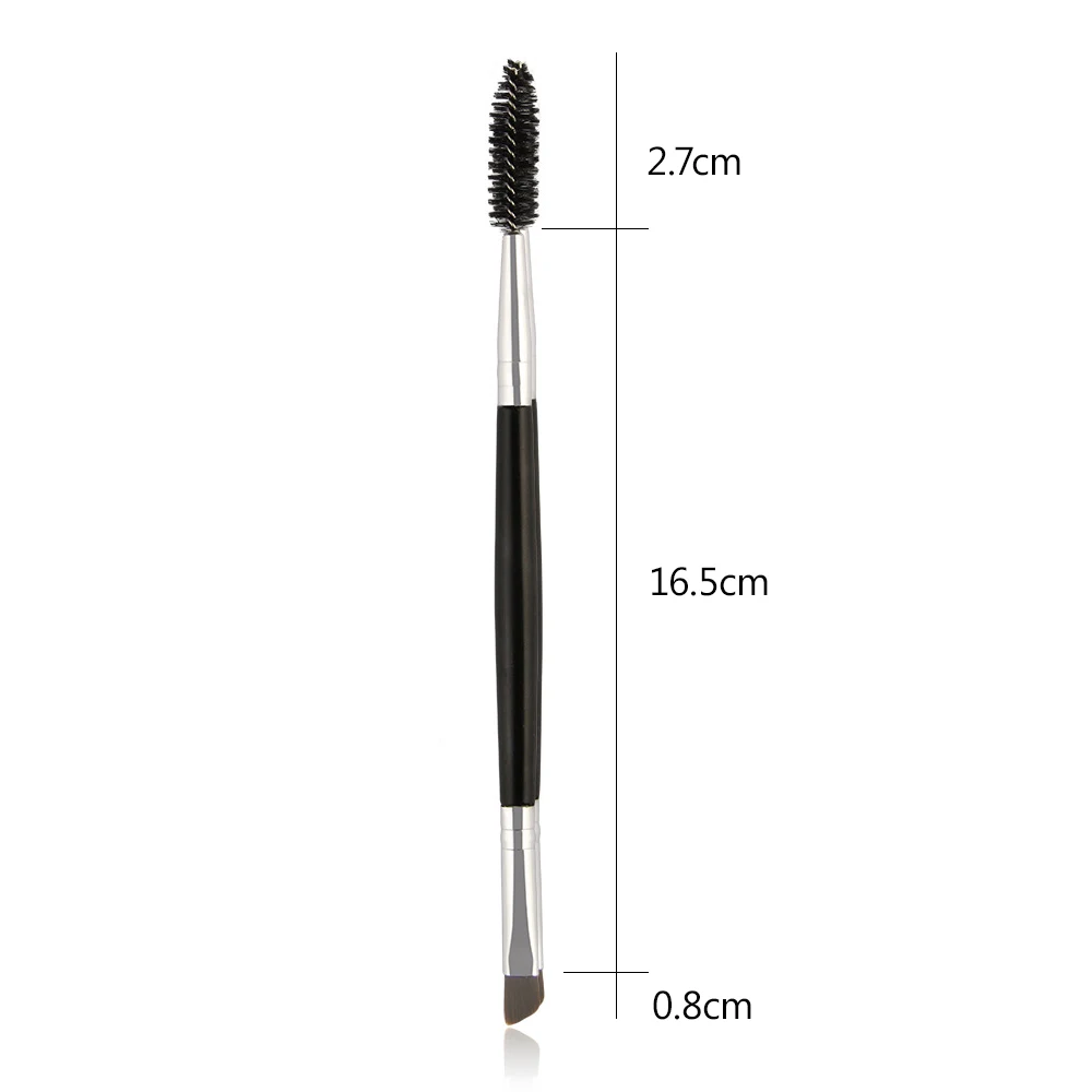

New High Quality 1pc Dual Use Eyebrow Eyelashes Comb Eyes Mascara Makeup Brushes Powder Brush Cosmetic Beauty Tool