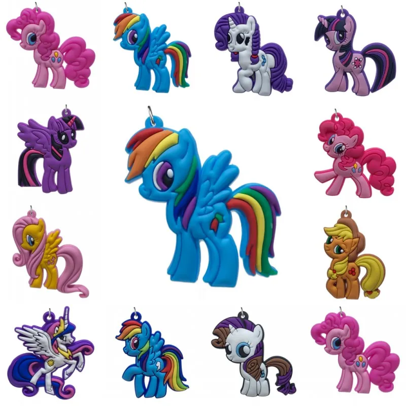 1 шт ПВХ мультфильм кулон аниме-Подвески Подходит для брелоков и ожерелья