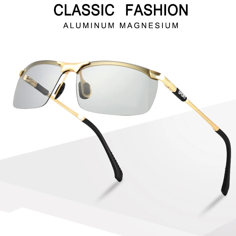 

Fashion Polarized Sunglasses for Mens/Women Driving Mirror Sun Glasses Metal Frame Goggles UV400 Anti-Glare Eyewear Wholesale