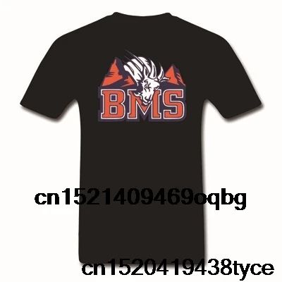 BMS футболка для мужчин голубая гора государства дизайн стандарт США размера плюс
