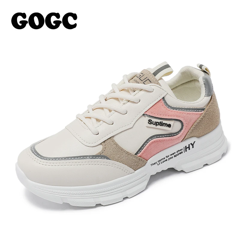 GOGC 2020 Women Shoes Platform Street Sneakers Spring Breathable Women's Chunky Lady Trainers FootwearG6808 | Обувь